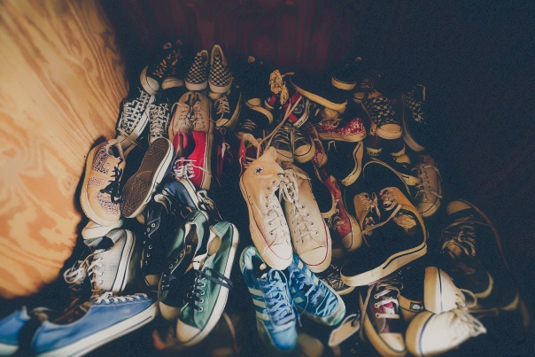 Shoes for home cleansing